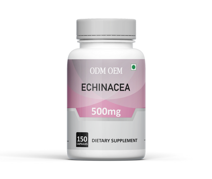 Echinacea 500mg Capsules – Natural Immune Support and Cold Relief