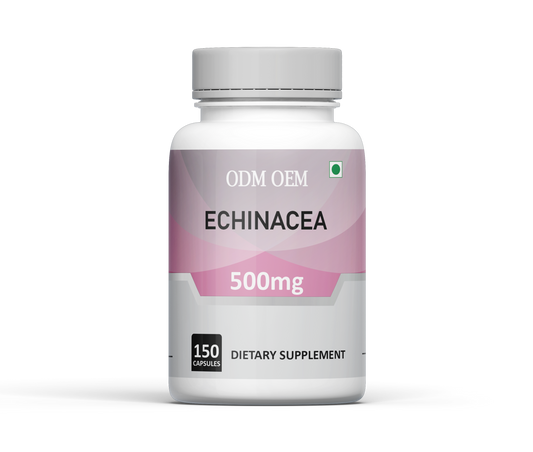 Echinacea 500mg Capsules – Natural Immune Support and Cold Relief