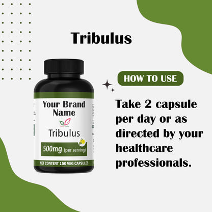 Tribulus 500mg Capsules: Boost Your Strength, Stamina, and Vitality Naturally