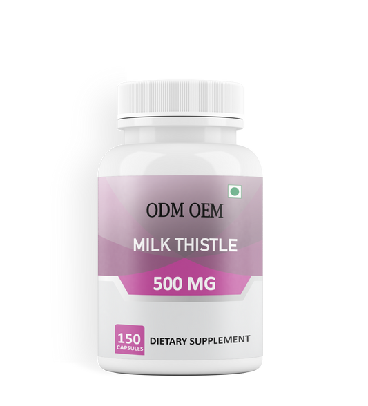 Milk Thistle 500mg - Standardized Extract for Liver Support, 150 Capsules
