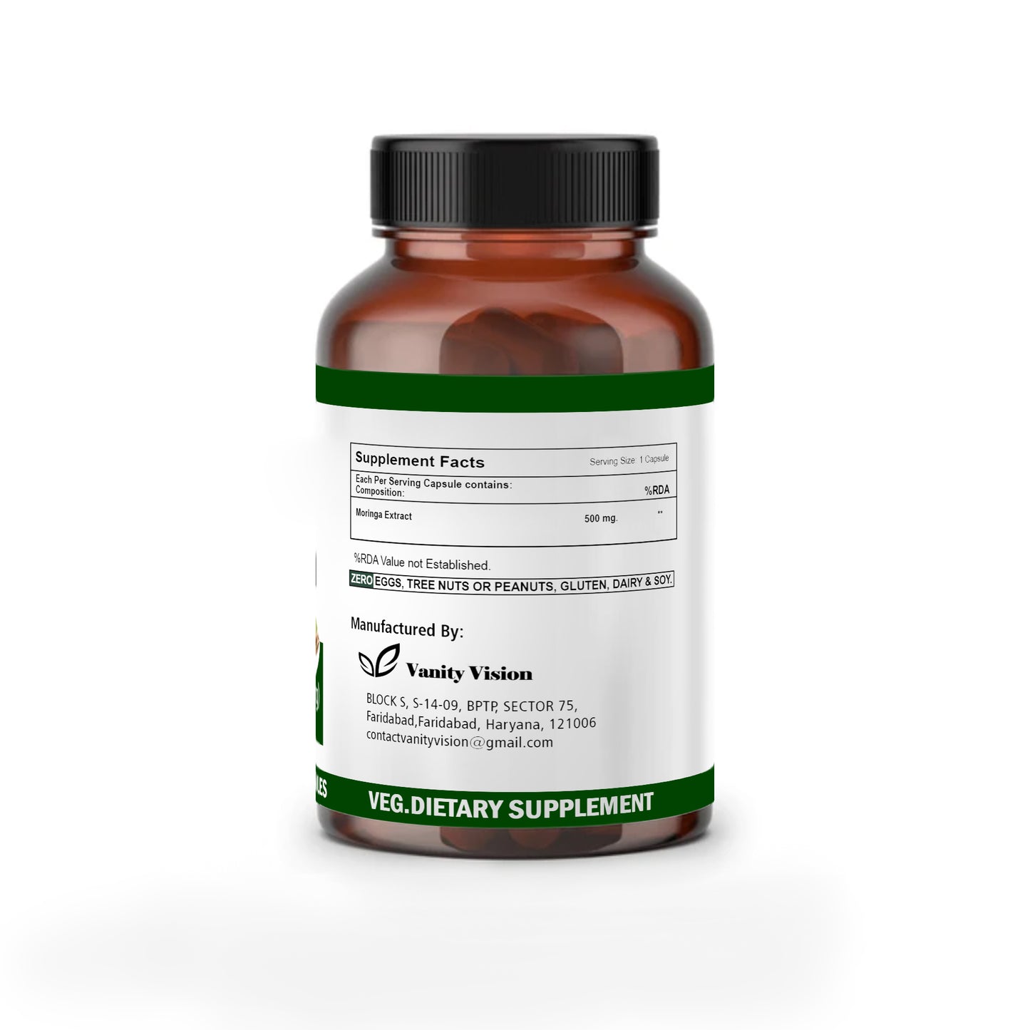Moringa 500mg Capsules: A Natural Powerhouse for Your Health and Wellness