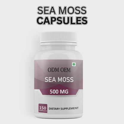 Sea Moss 500mg Capsules: The Superfood Your Body Needs