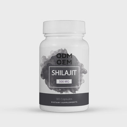ODM OEM Supply Shilajit 500mg Capsules