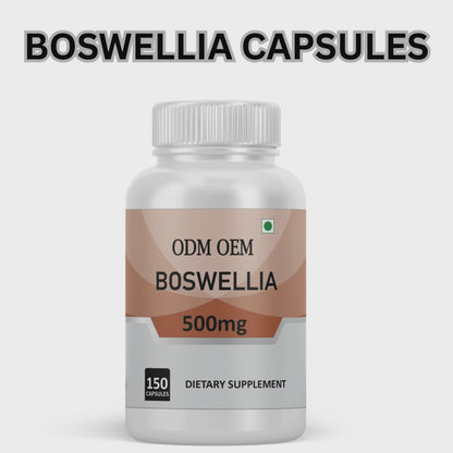 Boswellia 500mg Capsules: Herbal Supplement for Joint Health and Wellness