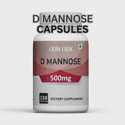 D-mannose 500mg -150 Capsules