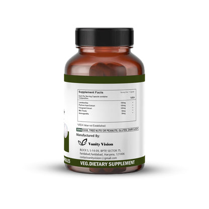 Probiotic + Prebiotic 500mg 150 Capsules – Supports Gut Health & Digestive Balance