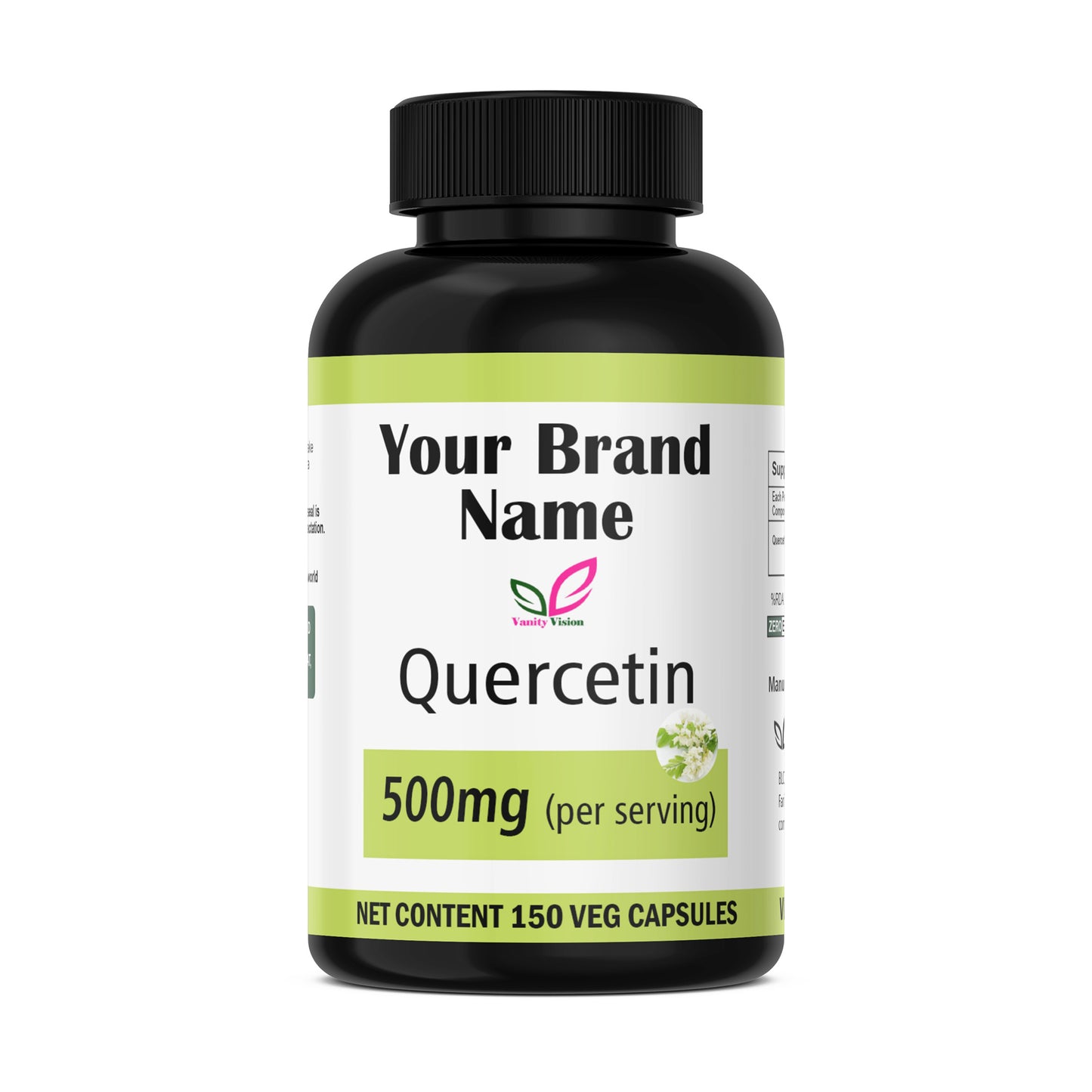 Quercetin Gummies | 30 Count Vanity Vision | Private Label | Custom Formulation & Flavor
