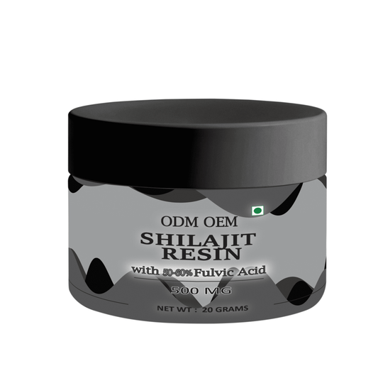 Shilajit Resin 50-60% Fulvic Acid ODM OEM