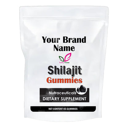 Shilajit Gummies 45 Count | Vitality & Energy Support | Private Label | Vanity Vision